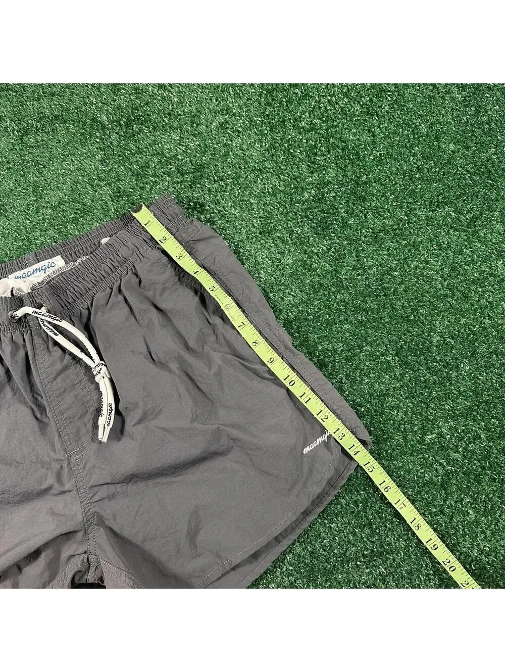 Maamagic gray swimsuit boardshorts swim shorts Americana grunge summer medium